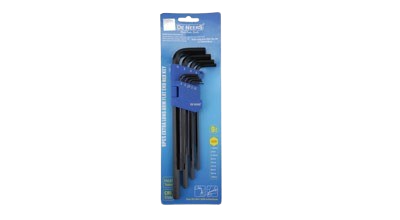 Hex Allen Key Set Extra Long Arm